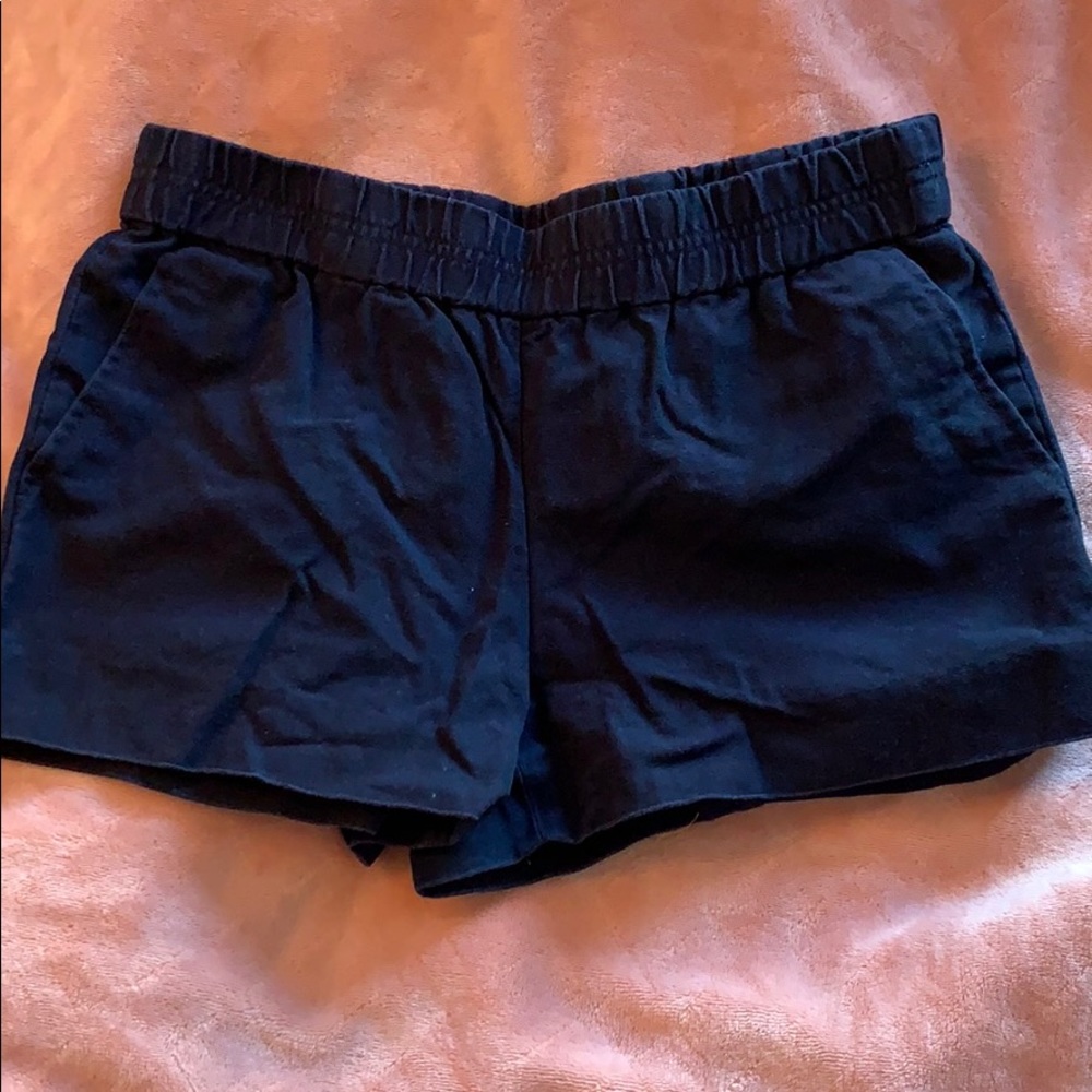 J Crew Fancy but Casual Navy Blue Shorts